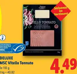 Lidl Deluxe msc vitello tonnato Angebot