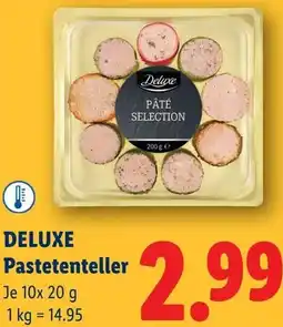 Lidl Deluxe Pastetenteller Angebot