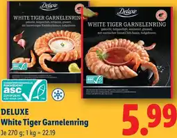 Lidl Deluxe white tiger garnelenring Angebot