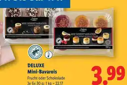 Lidl Deluxe mini-bavarois Angebot