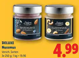 Lidl Deluxe nussmus Angebot