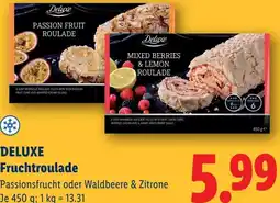 Lidl Deluxe fruchtroulade Angebot