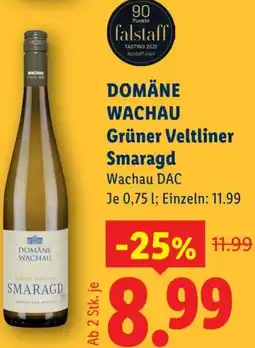 Lidl Domäne wachau grüner veltliner smaragd Angebot