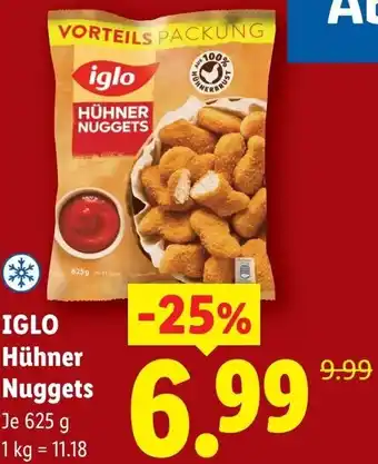 Lidl Iglo hühner nuggets Angebot