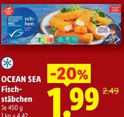 Lidl Ocean sea fisch- stäbchen Angebot
