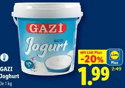 Lidl Gazi joghurt Angebot