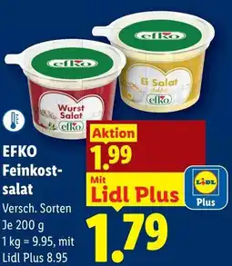 Lidl Efko feinkost- salat Angebot