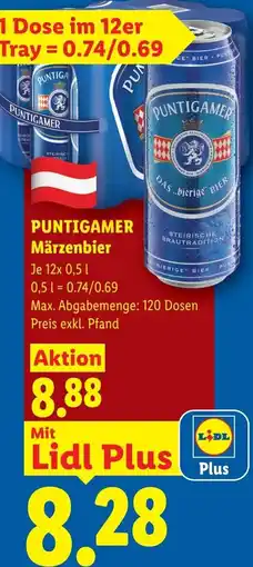 Lidl Puntigamer märzenbier Angebot