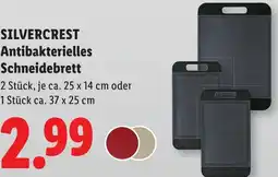 Lidl Silvercrest antibakterielles schneidebrett Angebot