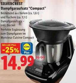 Lidl SILVERCREST Dampfgaraufsatz "Compact" Angebot