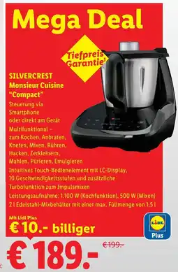 Lidl Silvercrest monsieur cuisine "compact" Angebot