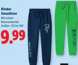 Lidl Kinder sweathose Angebot