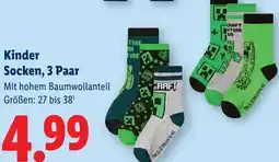 Lidl Kinder Socken, 3 Paar Angebot