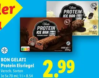 Lidl Bon gelati protein eisriegel Angebot