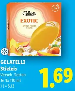 Lidl Gelatelli stieleis Angebot