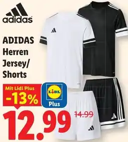 Lidl Adidas herren jersey/ shorts Angebot