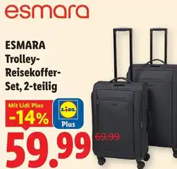 Lidl ESMARA Trolley- Reisekoffer- Angebot