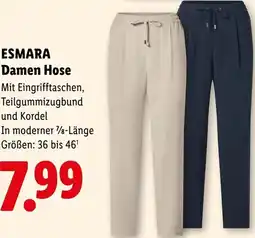 Lidl Esmara damen hose Angebot