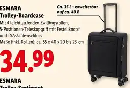 Lidl Esmara trolley-boardcase Angebot