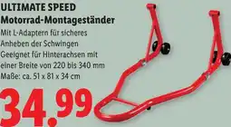 Lidl Ultimate speed motorrad-montageständer Angebot