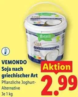 Lidl Vemondo soja nach griechischer art Angebot