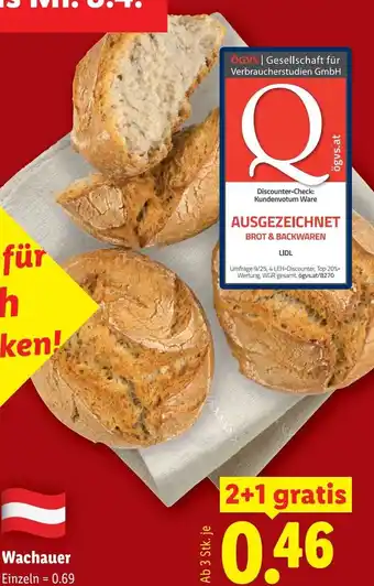 Lidl Wachauer Angebot