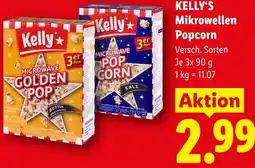 Lidl Kelly's mikrowellen popcorn Angebot