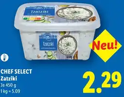 Lidl Chef select zatziki Angebot