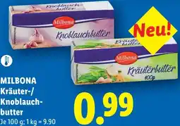 Lidl Milbona kräuter-/ knoblauch- butter Angebot