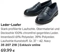 Tchibo Eduscho Leder-Loafer Angebot