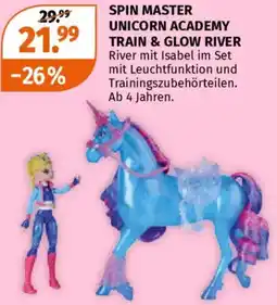 Müller Spin master unicorn academy train & glow river Angebot