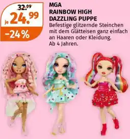 Müller Mga rainbow high dazzling puppe Angebot
