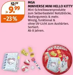 Müller Mga miniverse mini hello kitty Angebot