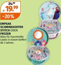 Müller Empeak schminkkoffer stitch oder frozen Angebot