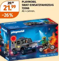 Müller Playmobil swat-einsatzfahrzeug Angebot