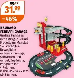 Müller Bburago ferrari garage Angebot
