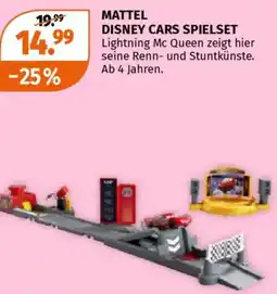 Müller Mattel disney cars spielset Angebot