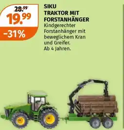 Müller Siku traktor mit forstanhänger Angebot