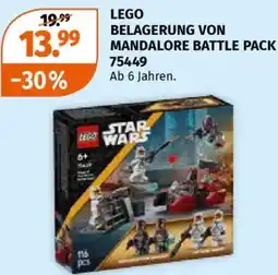 Müller Lego belagerung von mandalore battle pack 75449 Angebot
