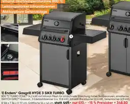 Maximarkt Enders gasgrill hyde 3 sikr turbo Angebot