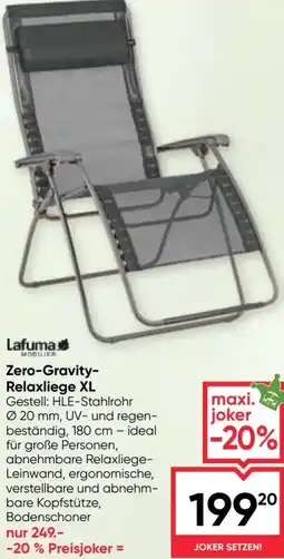 Maximarkt Zero-Gravity- Relaxliege XL Angebot