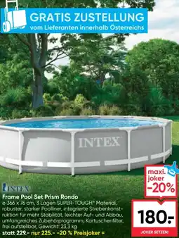 Maximarkt Frame Pool Set Prism Rondo Angebot