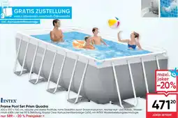 Maximarkt Frame Pool Set Prism Quadra Angebot