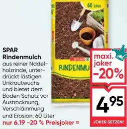 Maximarkt Spar rindenmulch Angebot