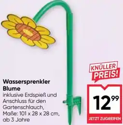 Maximarkt Wassersprenkler Blume Angebot