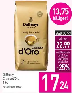 Sutterlüty Dallmayr Crema d'Oro Angebot