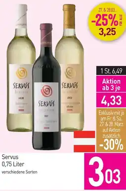 Sutterlüty Servus Angebot