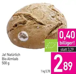 Sutterlüty Ja! Natürlich Bio Almlaib Angebot