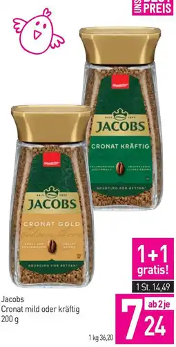 Sutterlüty Jacobs Cronat mild oder kräftig Angebot
