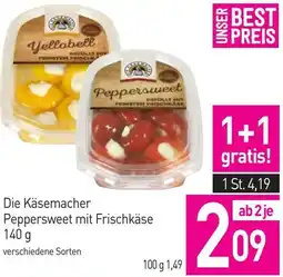 Sutterlüty Die Käsemacher Peppersweet mit Frischkäse Angebot